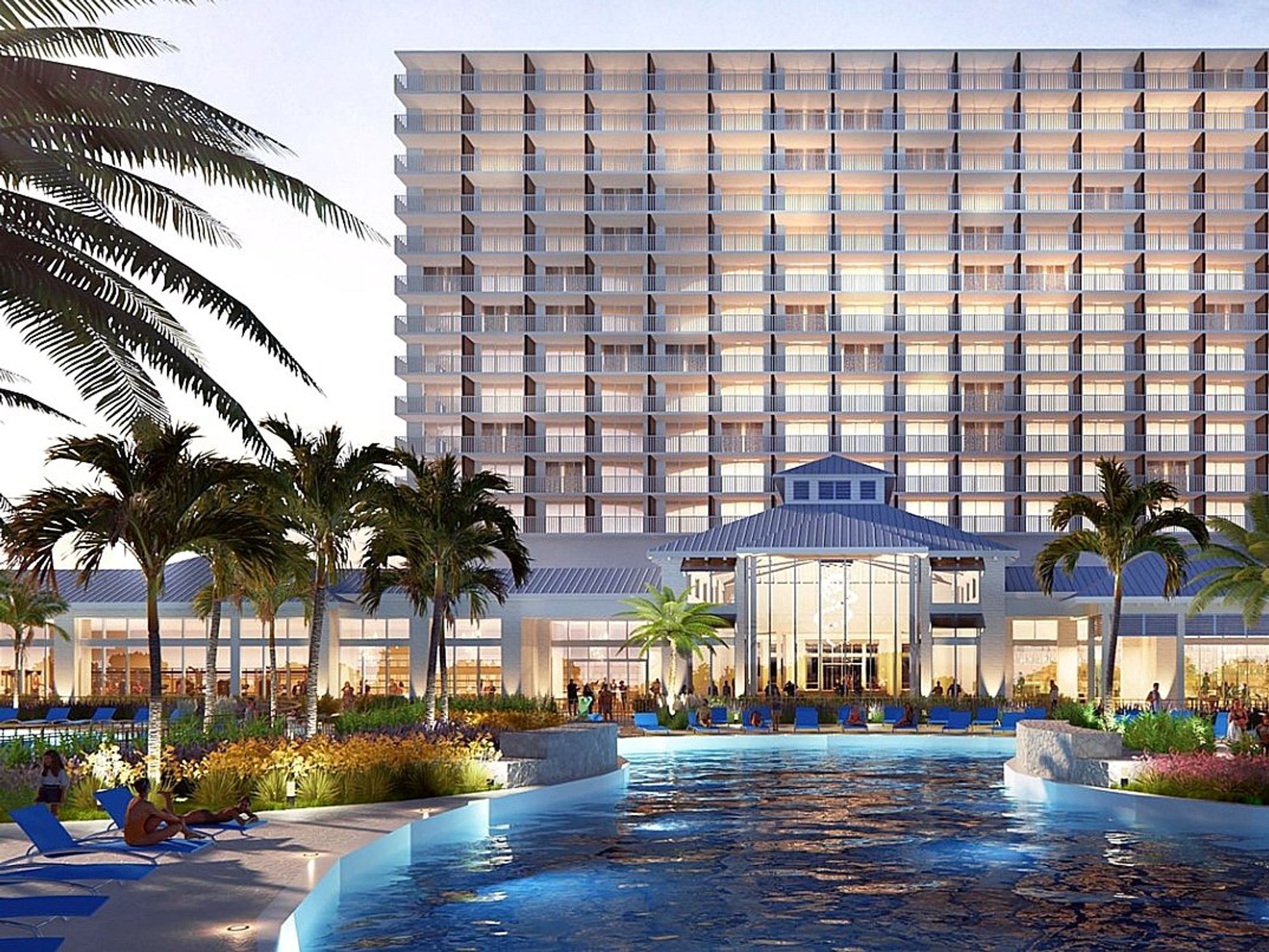 Margaritaville Galveston rendering