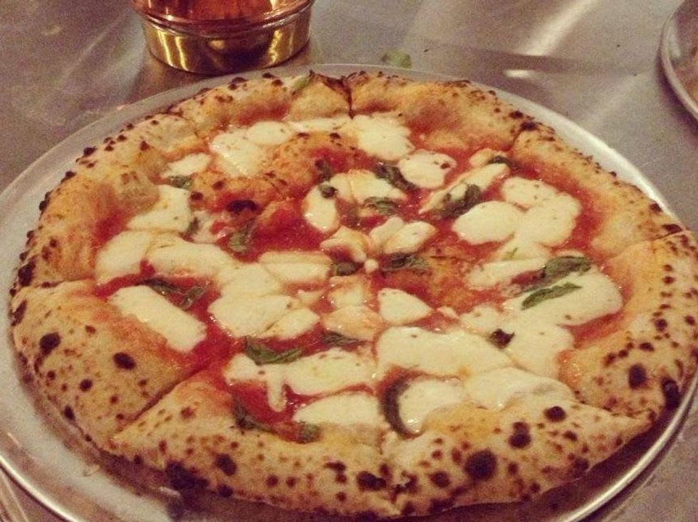 Margherita pizza at Bufalina in East Austin