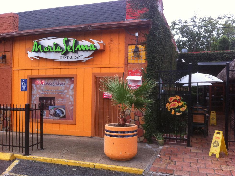 Maria Selma Mexican Restaurant exterior day