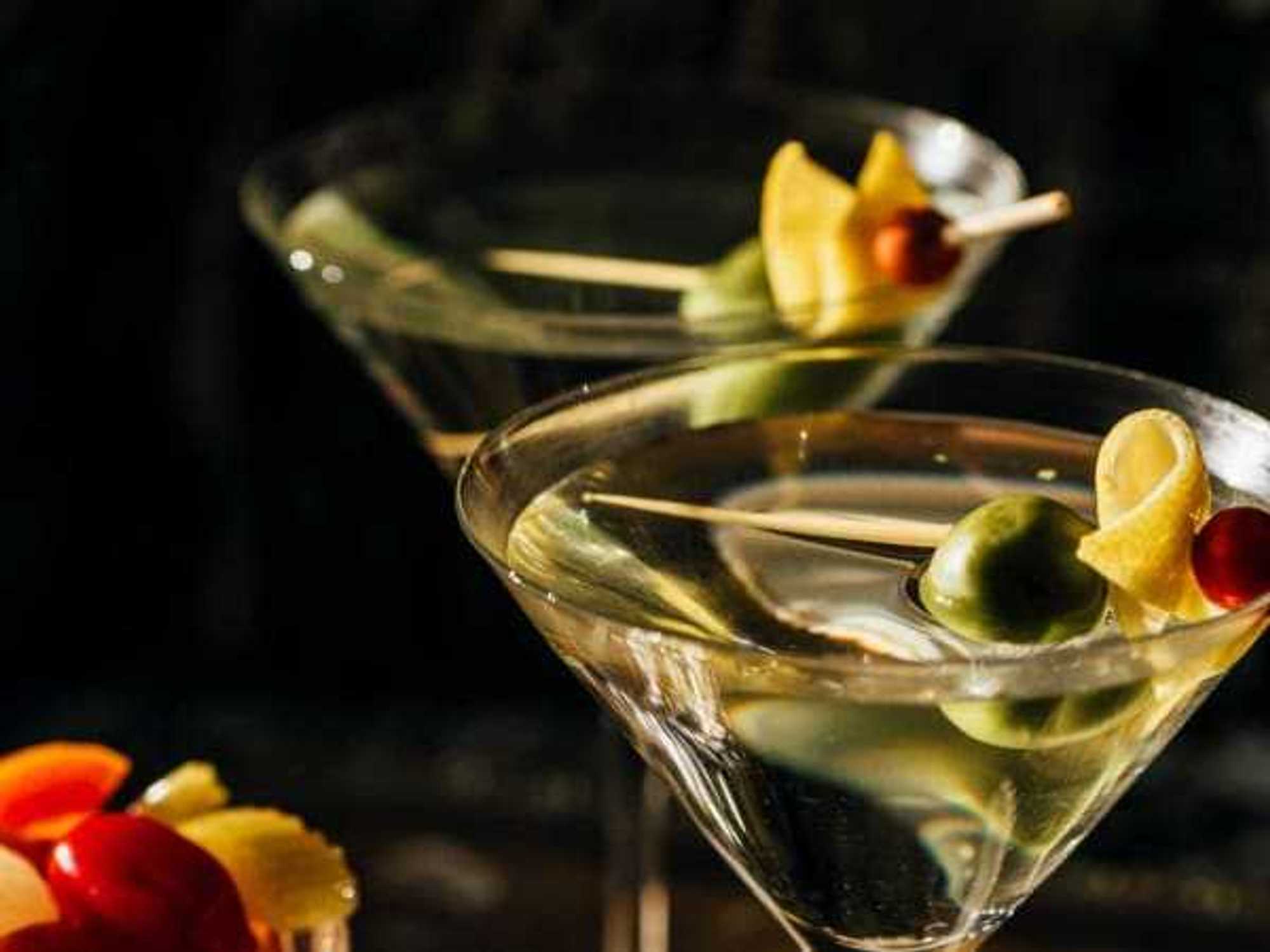 Marigold Club martinis