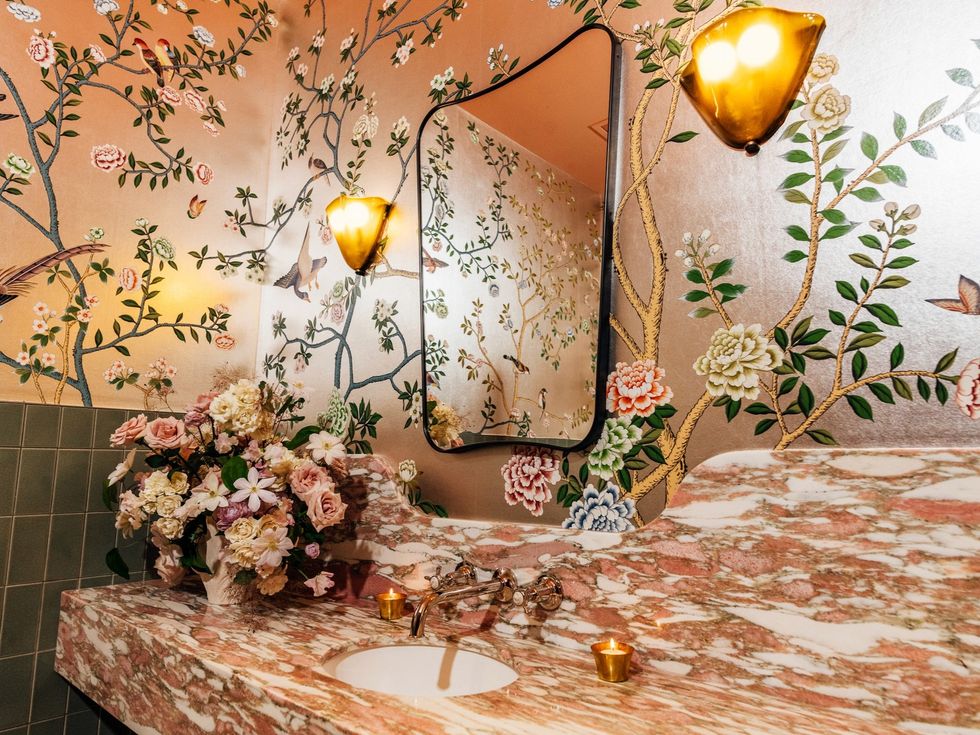 Marigold Club restroom interior