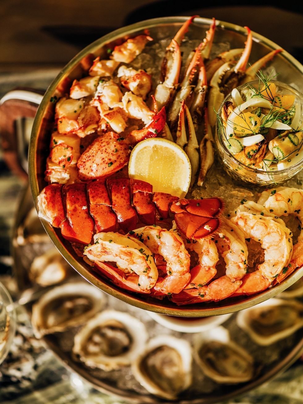 Marigold Club seafood tower