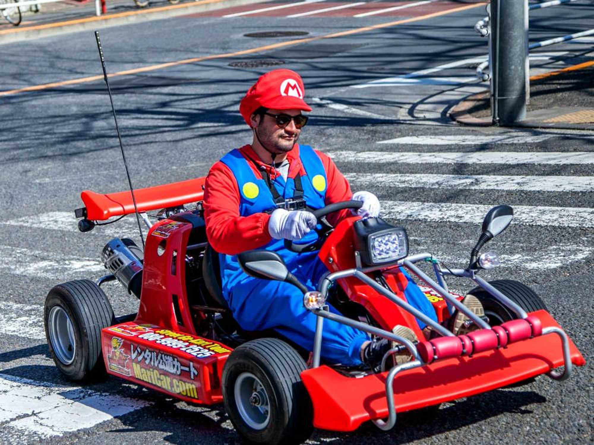 mario kart live action mario mushroom race live action