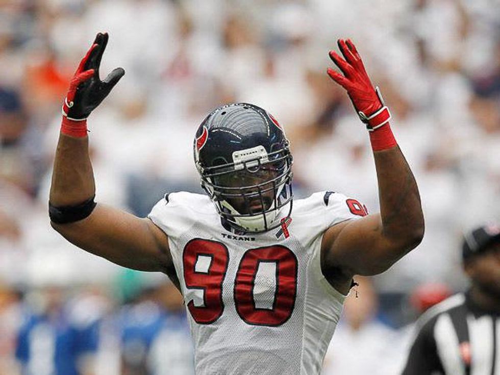 Mario Williams football player Houston Texans September 2011 2