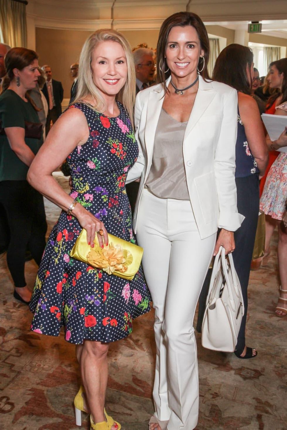 Marita Fairbanks, Karen Blue at MS On The Move luncheon