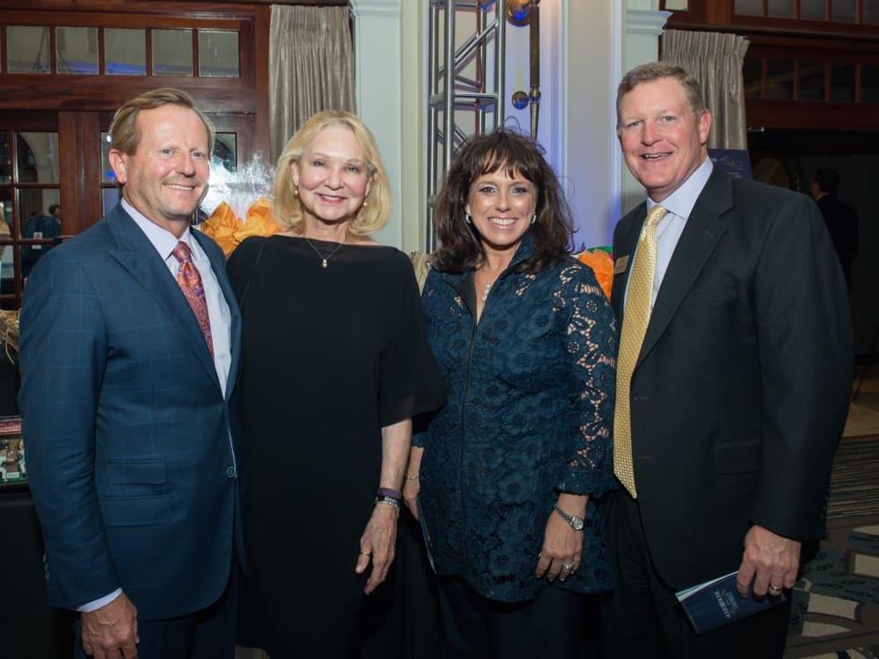 Mark and Sylvia Russell, Paula and Steve Winter at AVDA Gala