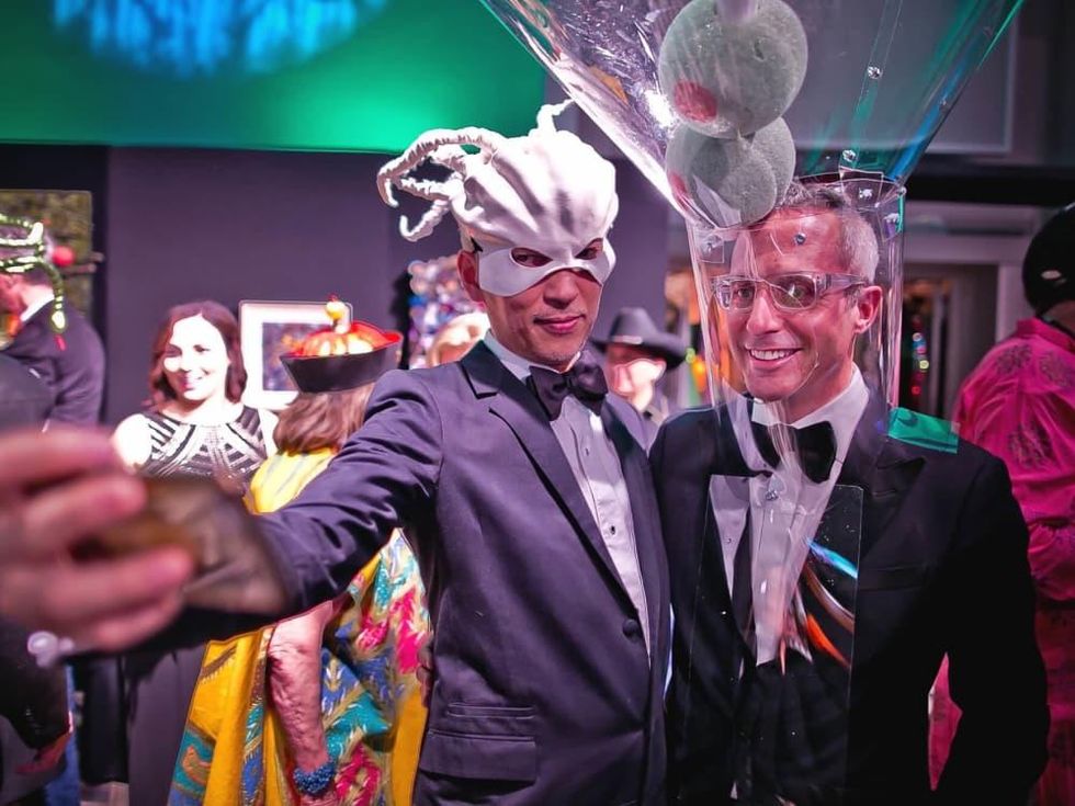 Mark Nguyen, Mark Sullivan at Orange Show Gala