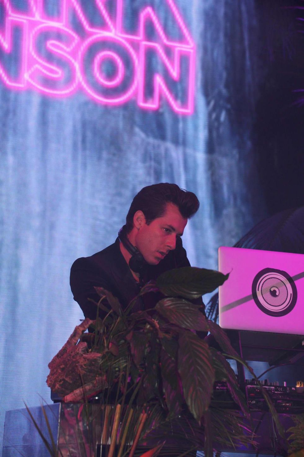 Mark Ronson DJing at Chopard Wild Party at Cannes