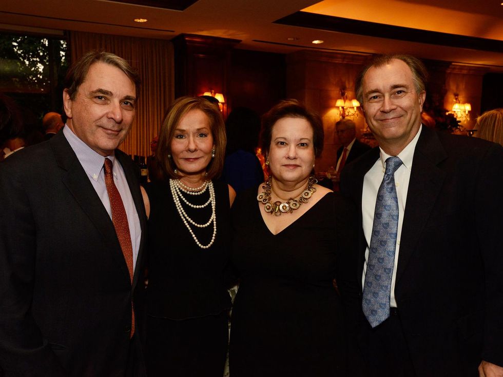 Mark Wawro, from left, Melanie Gray and Vicki and David Sharp at Masterpiece Evening April 2014