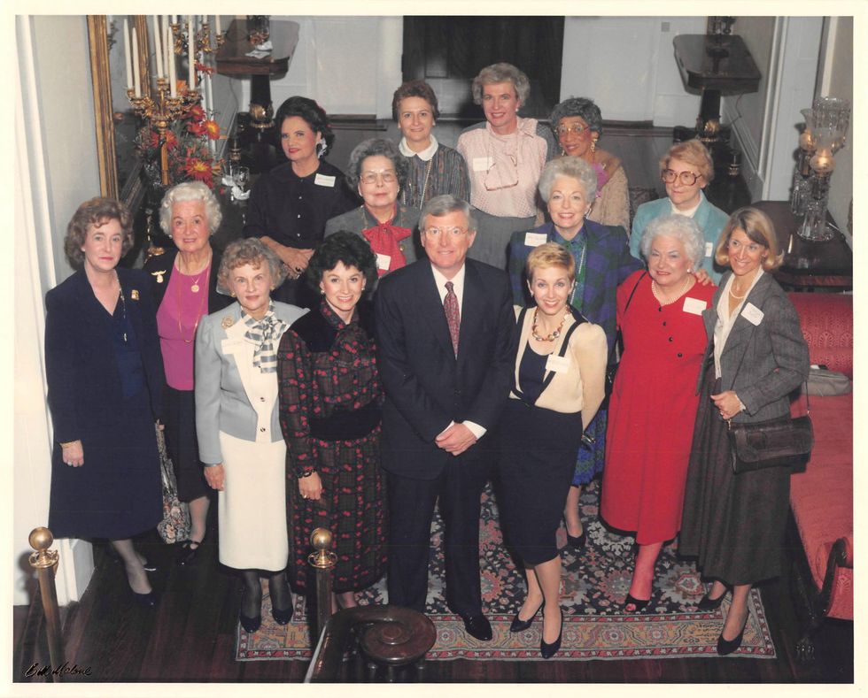 Mark White, Ann RIchards and Democratic women