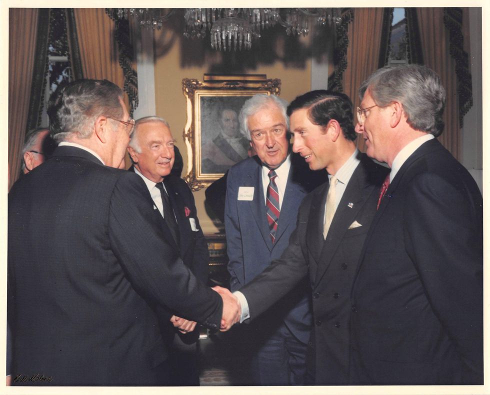 Mark White, Prince Charles, John Connelly
