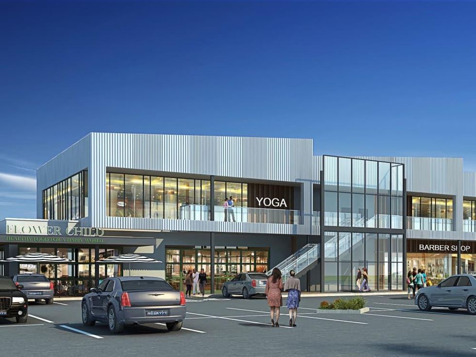 Market at Houston Heights Flower Child rendering