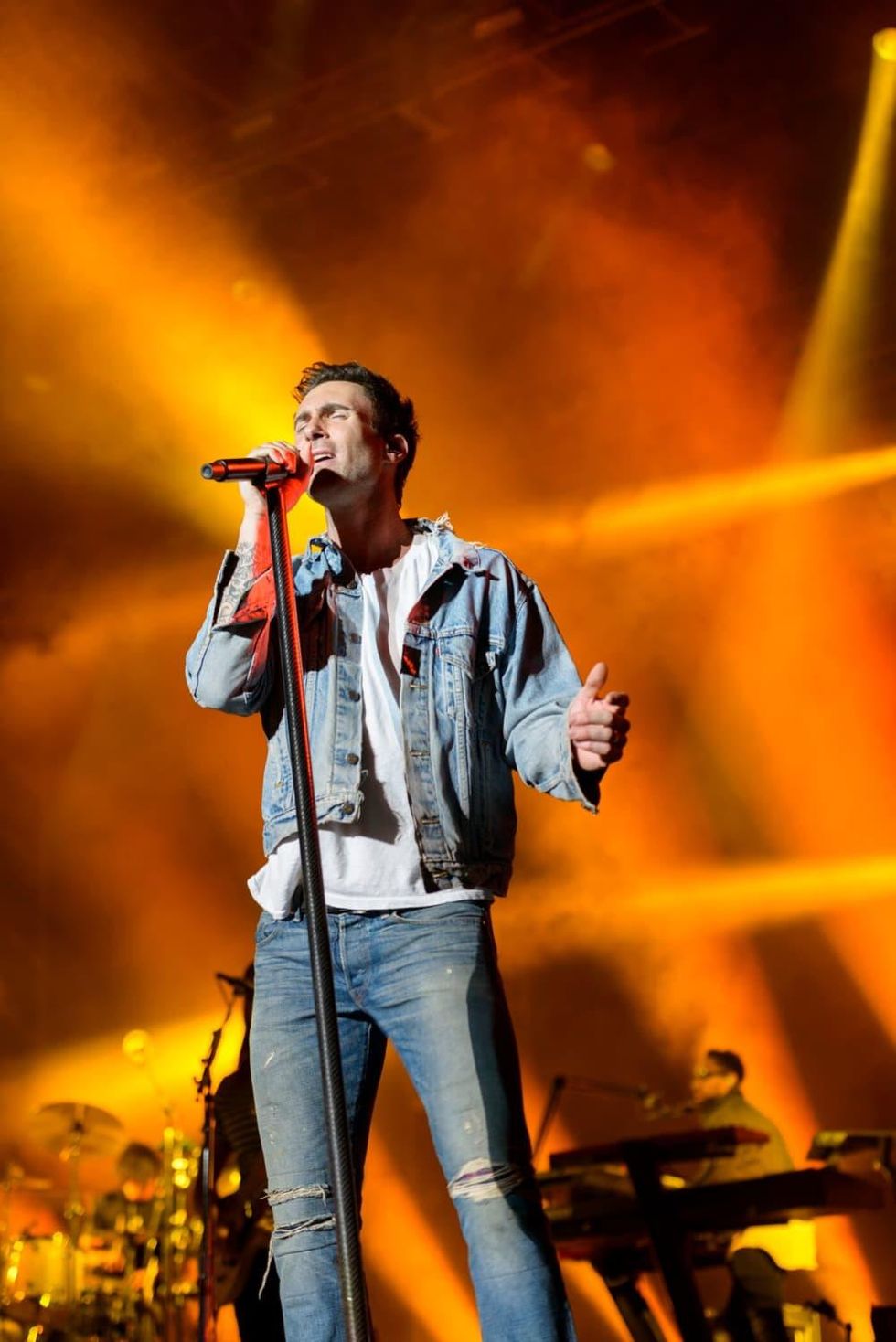 Maroon 5 March Madness Music Festival Adam Levine