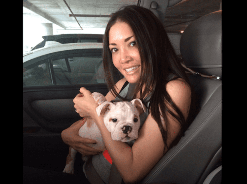 Married to Medicine Houston Erika with dog