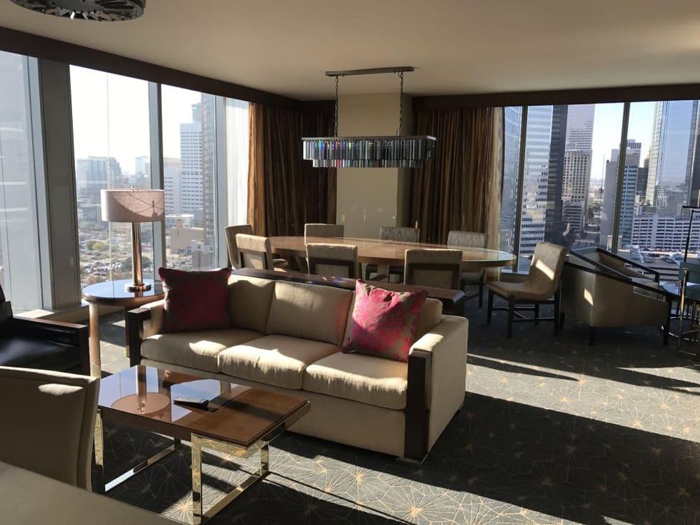 Marriott Marquis guest suite