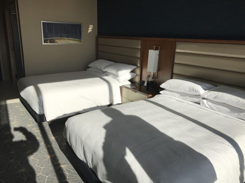 Marriott Marquis guestroom