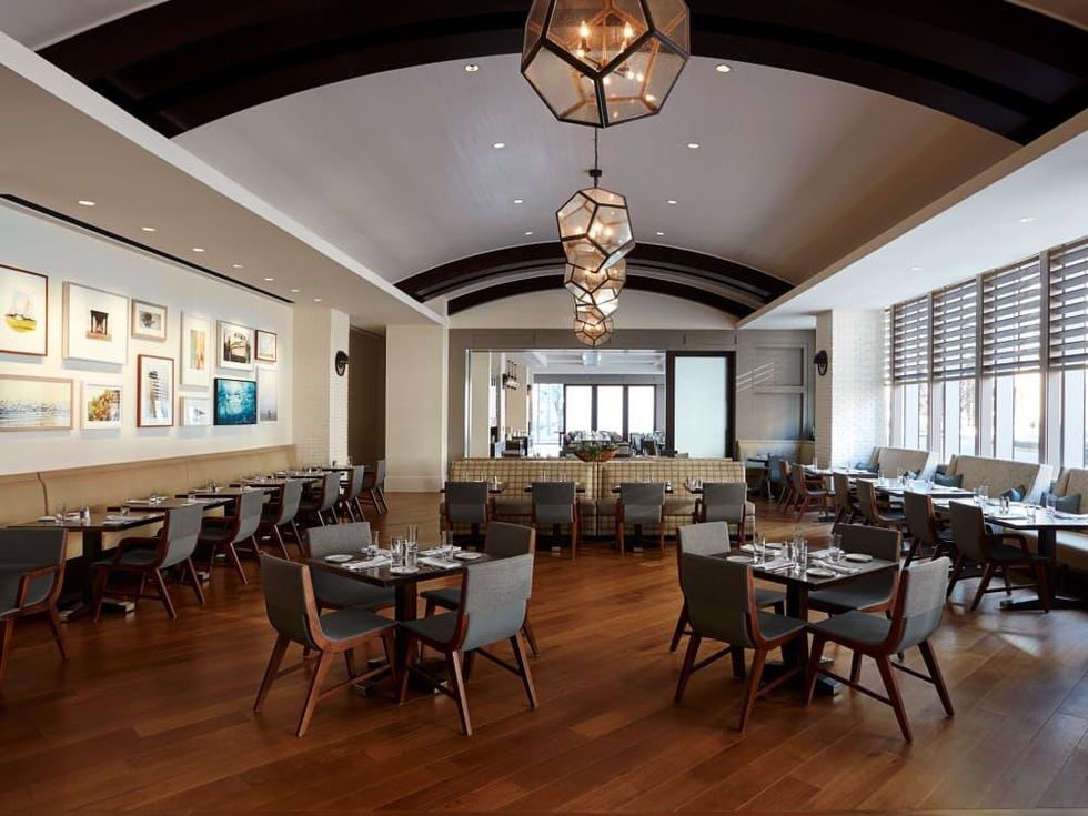 Marriott Marquis Walker Street Kitchen interior