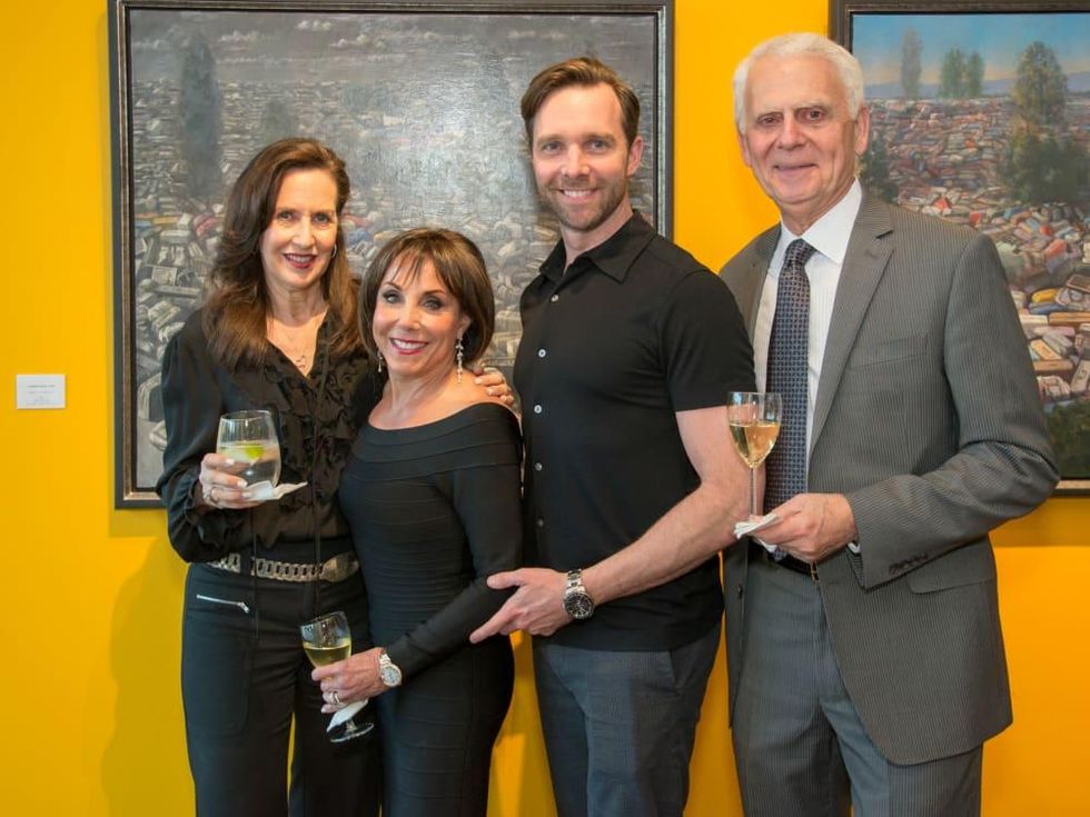 Marsha Loring, Debby Stanton, Cody Soutar, and Alan Stanton