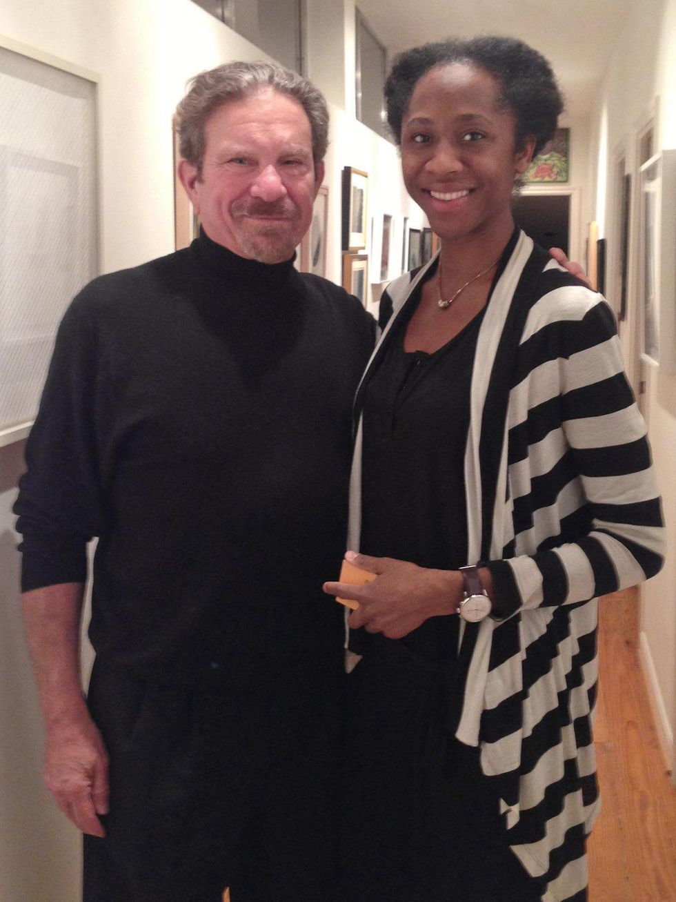 Marshal Lightman, left, and Naomi Beckwith