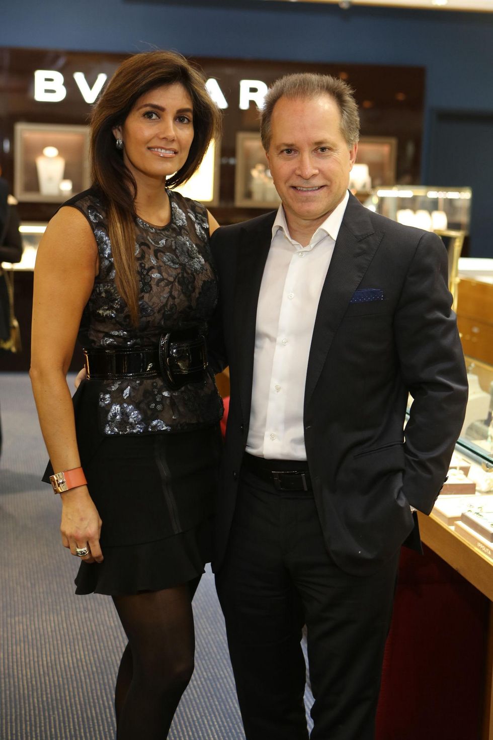 Martha Molina and Al Trullenque at the Alley Theatre Gala Kick-Off March 2015