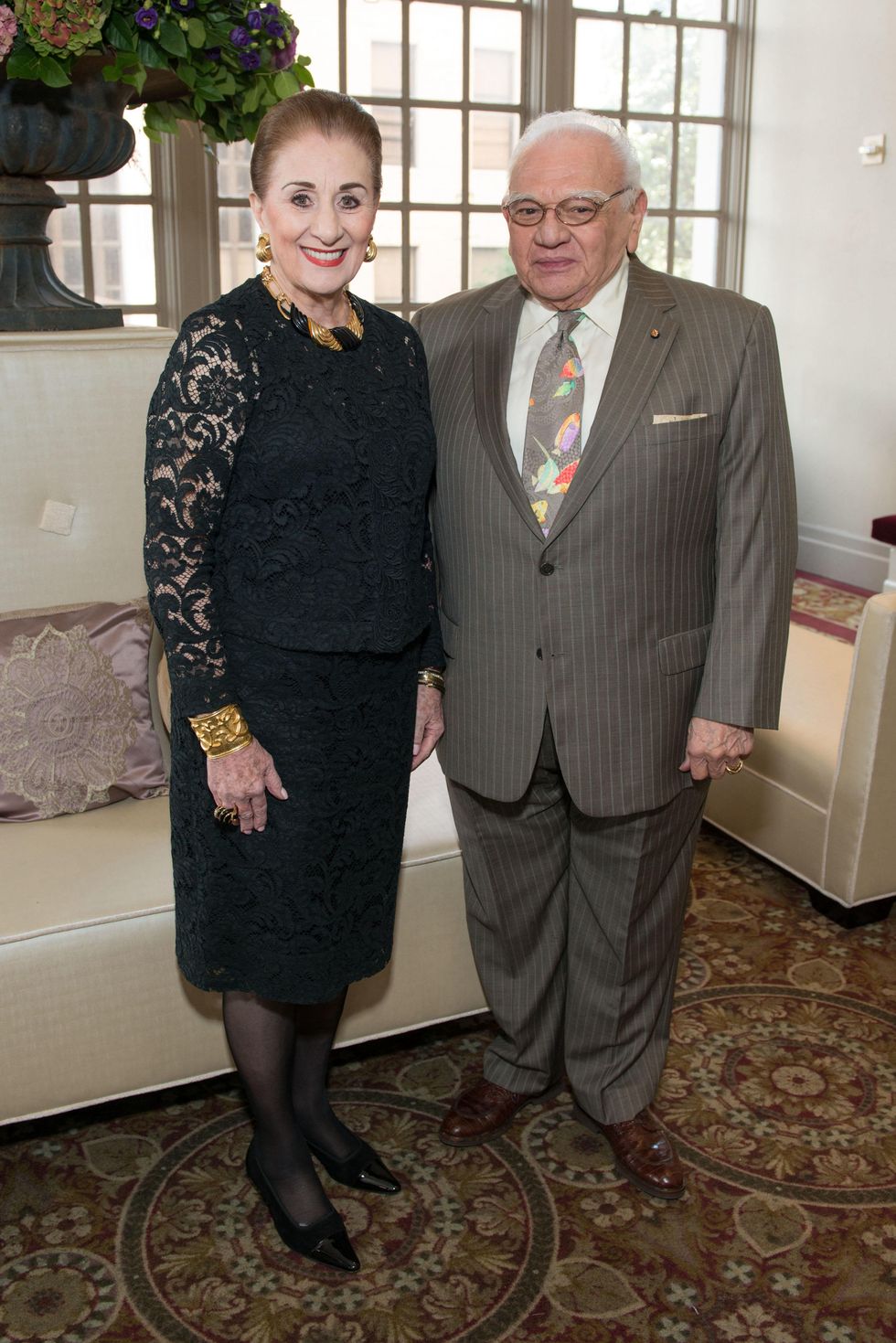 Martha Turner and Frank Campisi at the Legacy Luncheon September 2014