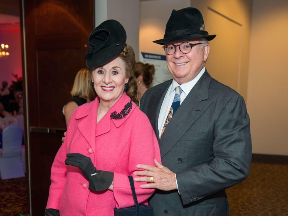 Martha Turner, Glenn Bauguss at Mission of Yahweh gala