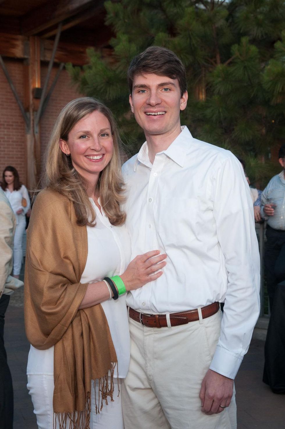 Mary and Weston O'Black at the Urban Green Birthday en Blanc May 2014