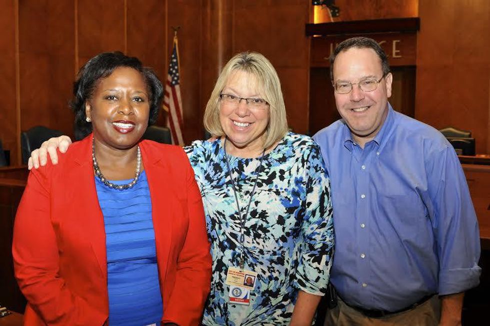 Mary Benton, Ron Stone Jr. Sherri Presley