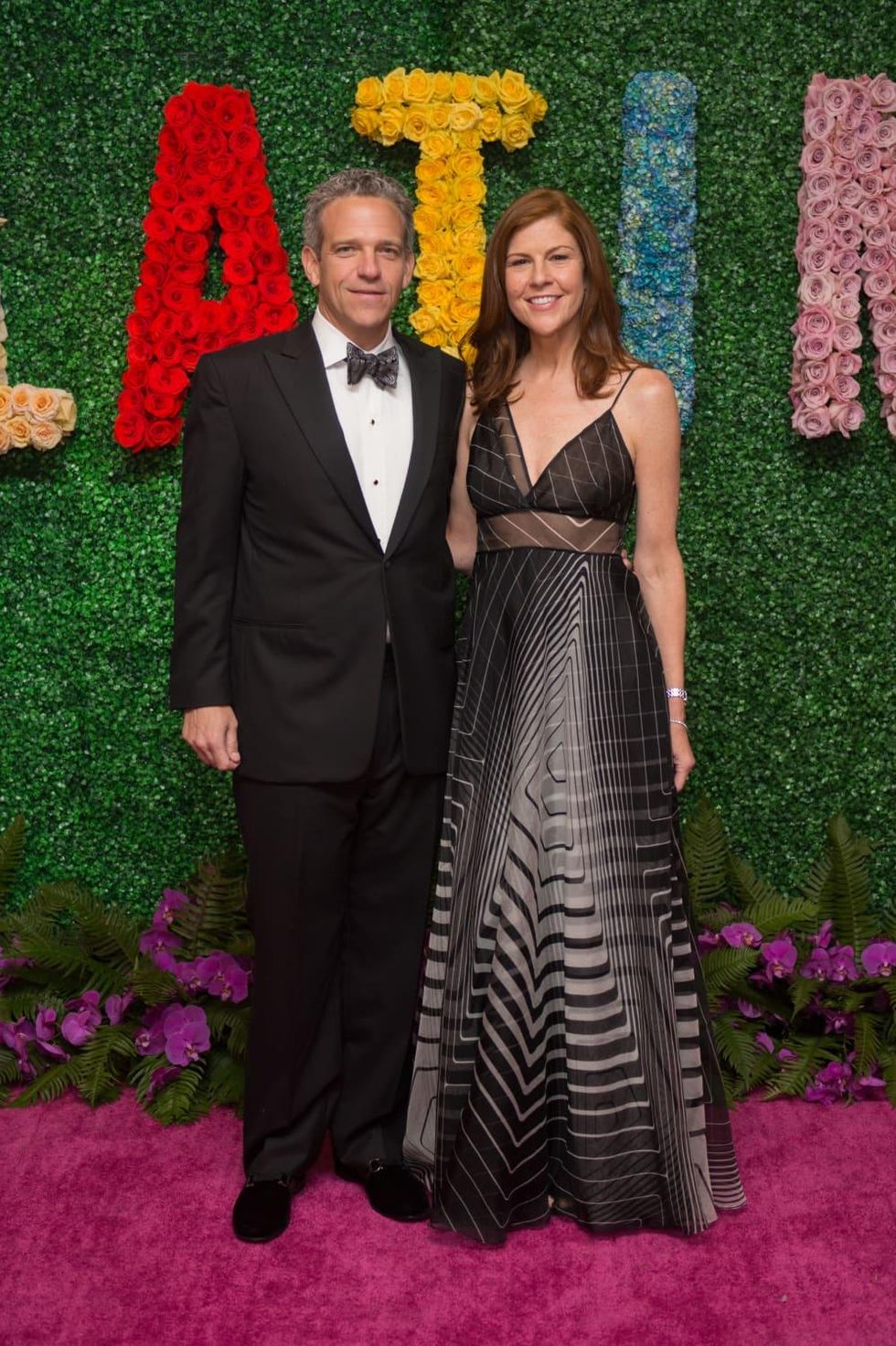 Mary Lile, Tom Lile at Latin American Gala