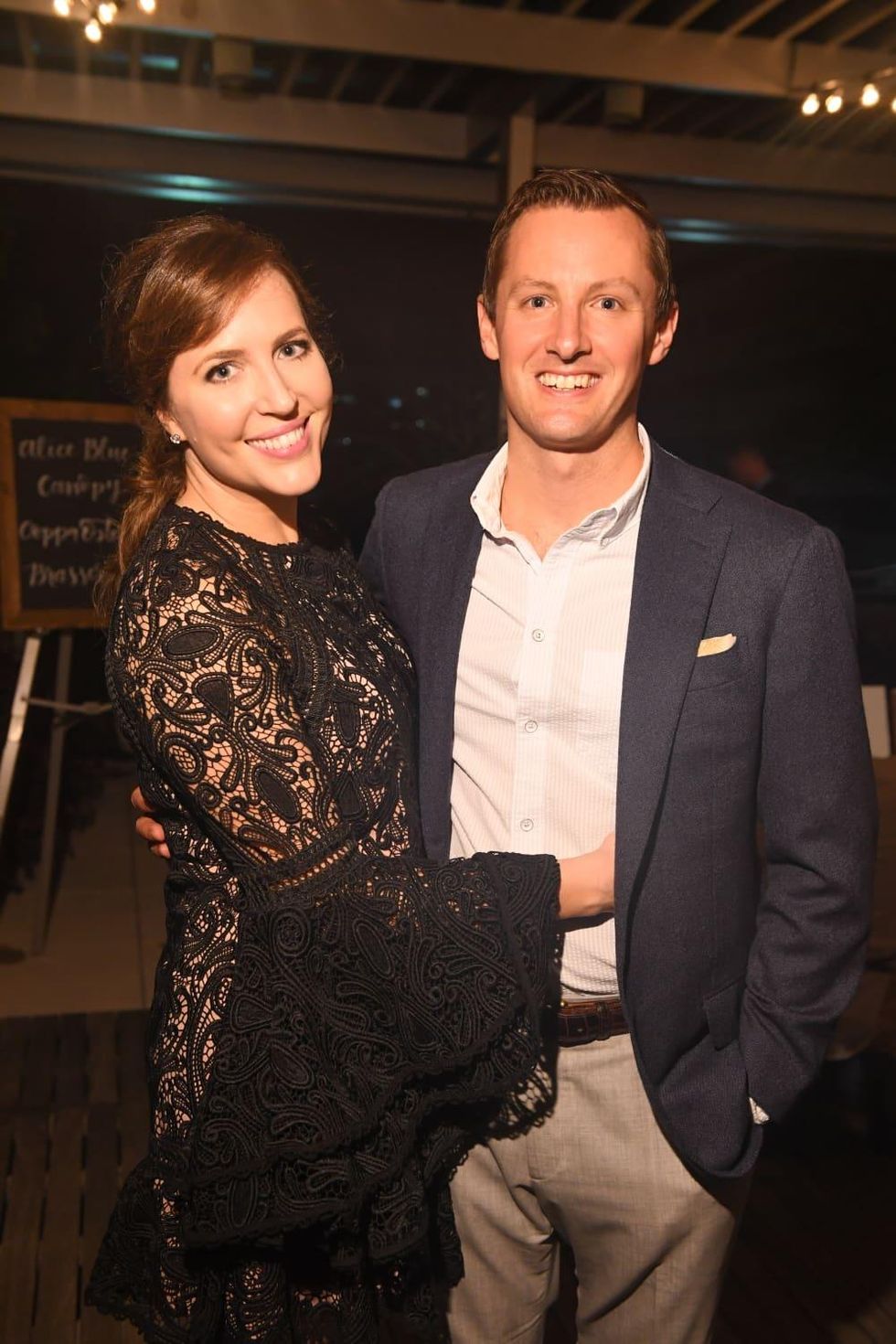 Mary Patton, Ben Patton at Dress for Success Cuisine for a Cause