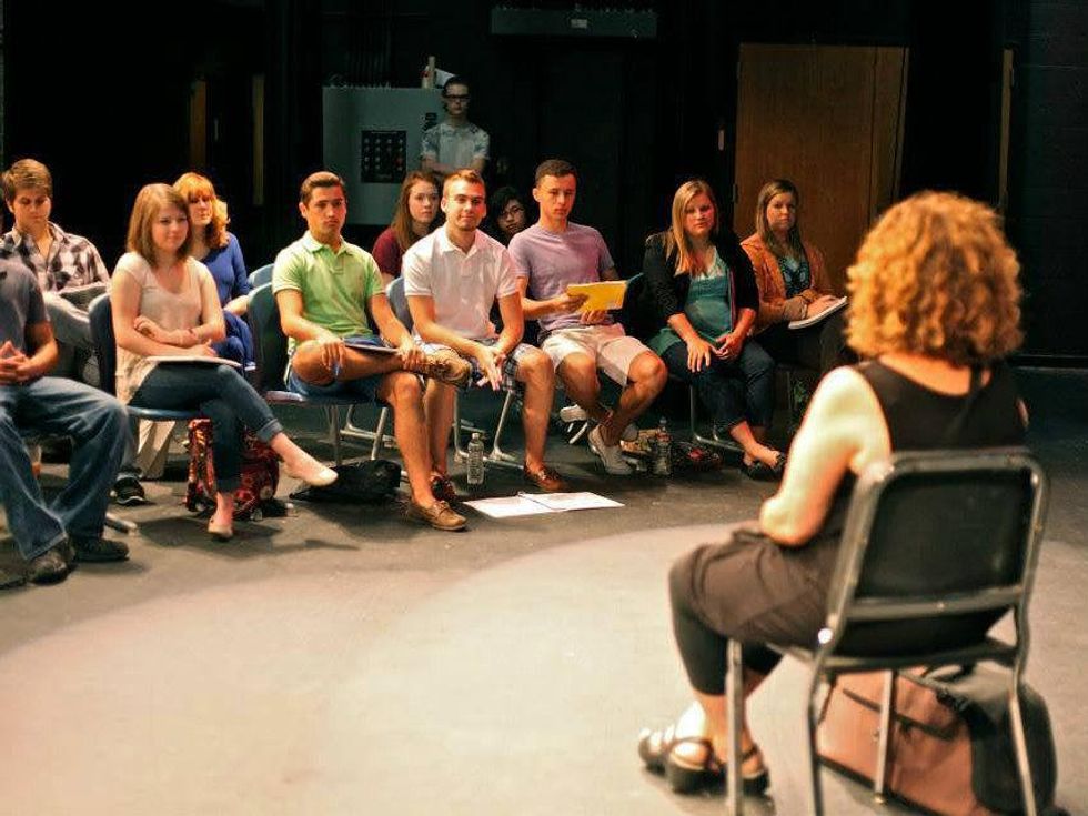 Mary Testa leads a Straight From New York master class