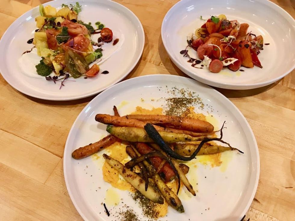 Mastrantos vegetable plates