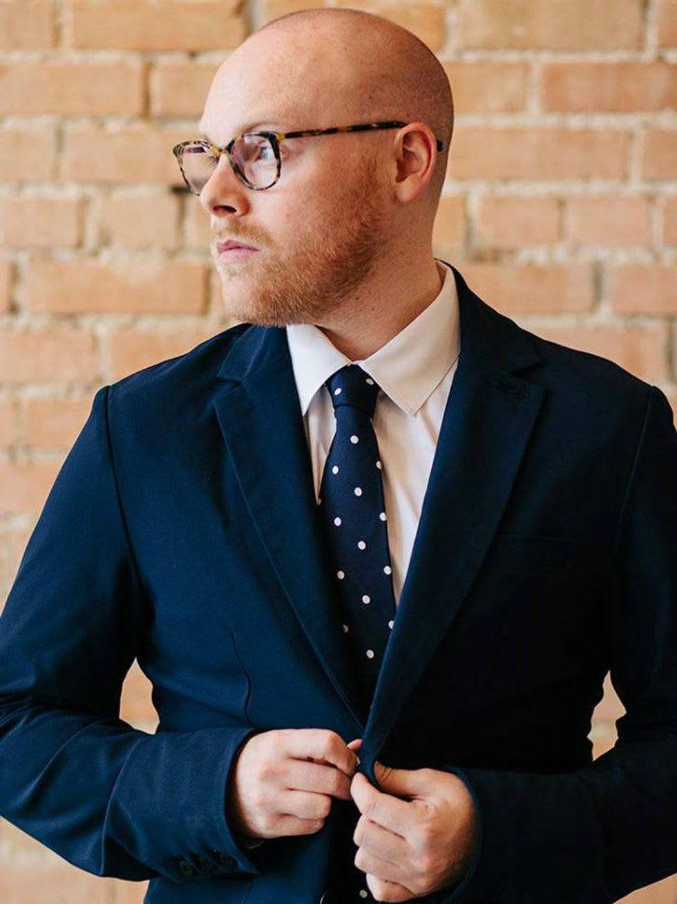 Matt Alexander in Ministry of Supply blazer