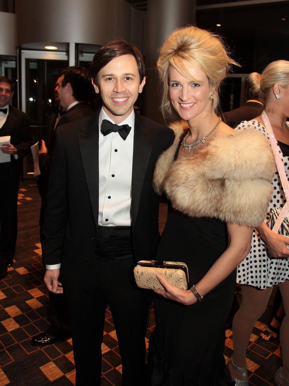 Matt and Catherine Matthews at West University Park Lovers Ball February 2014