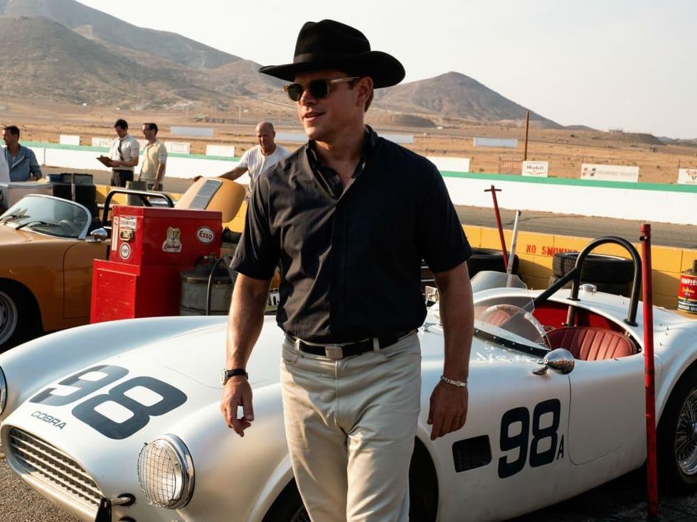 Matt Damon in Ford v Ferrari