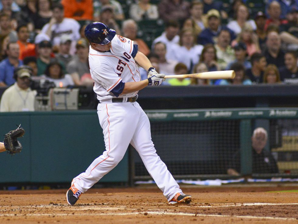 Matt Dominguez Astros swing