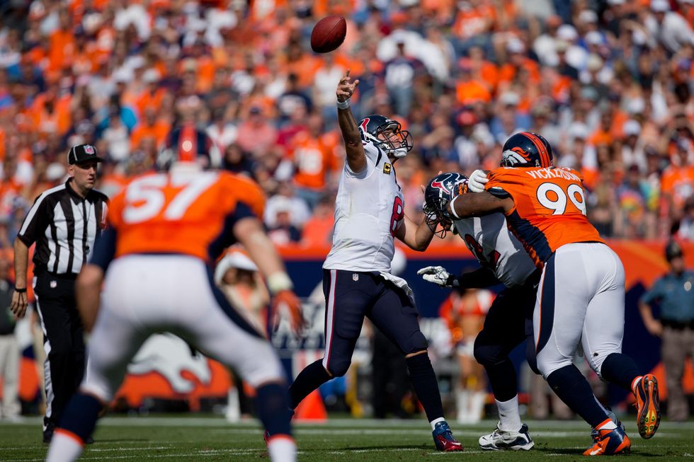 Matt Schaub Broncos Texans