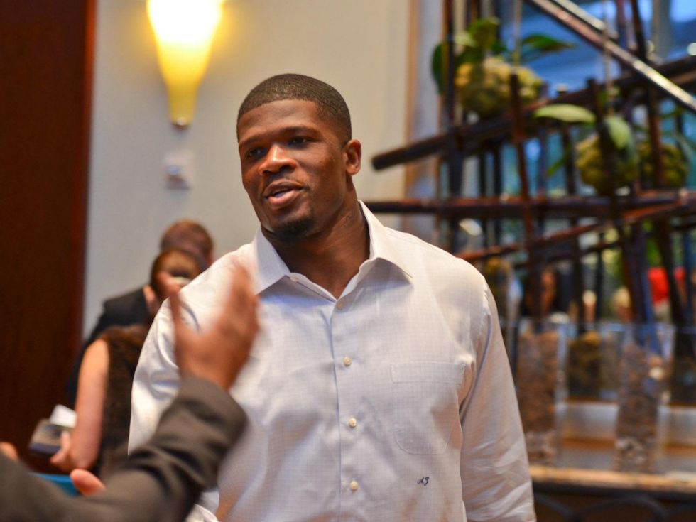 Matt Schaub's foundation dinner April 2013 Andre Johnson