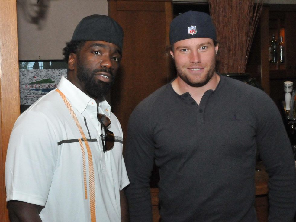 Matt Schaub's foundation dinner April 2013 Ed Reed, Brooks Reed