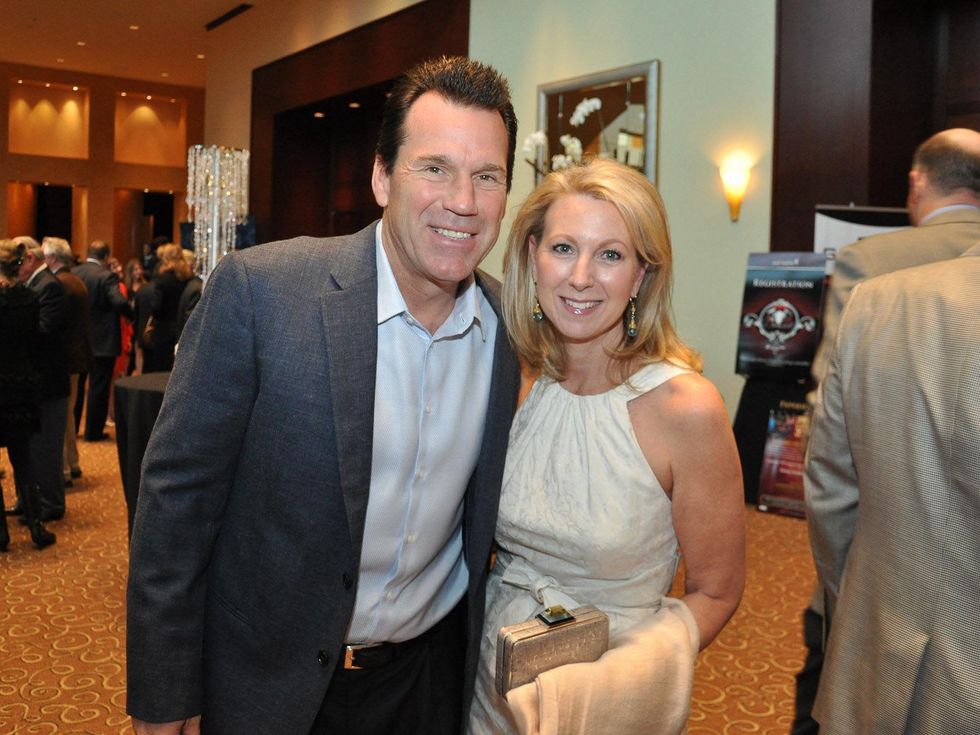 Matt Schaub's foundation dinner April 2013 Gary Kubiak, Rhonda Kubiak