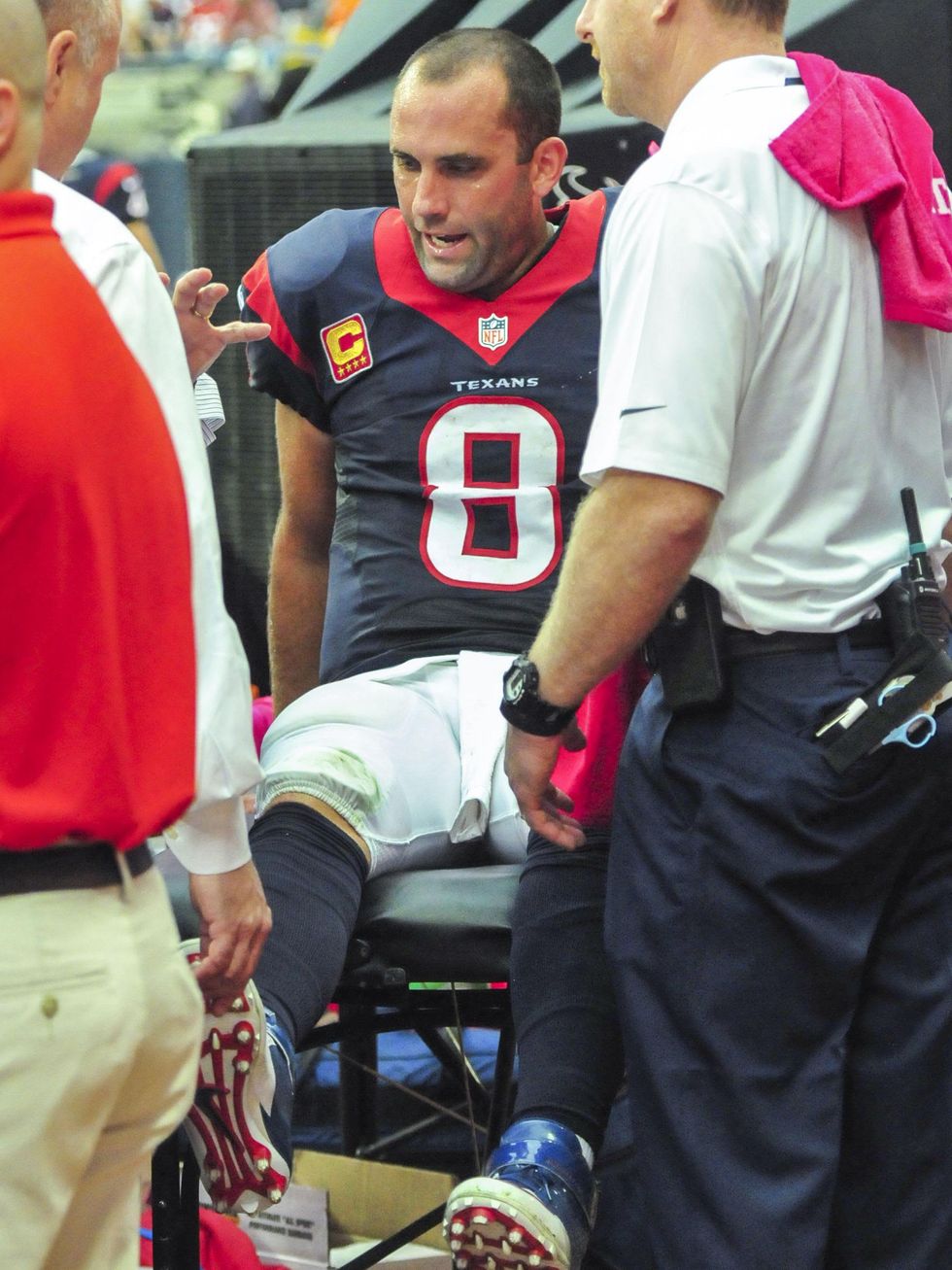 Matt Schaub Texans ankle