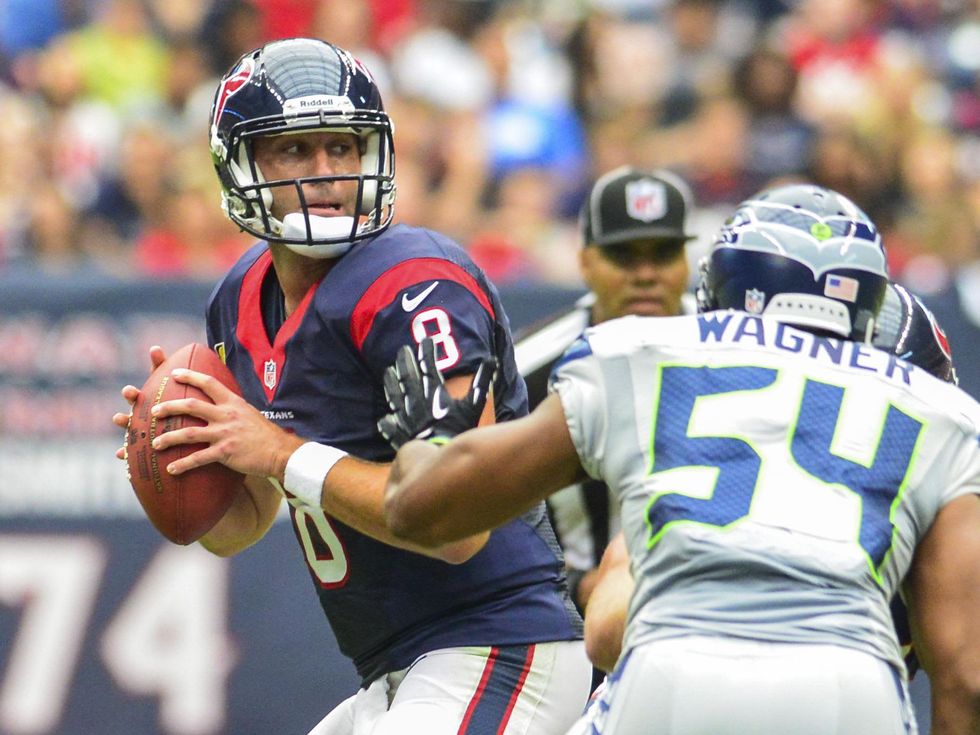 Matt Schaub Texans pressure