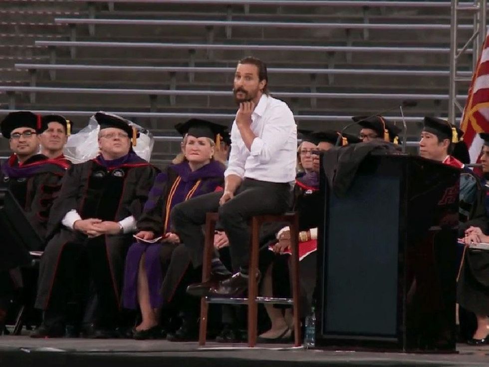 Matthew McConaughey UH Commencement 2015