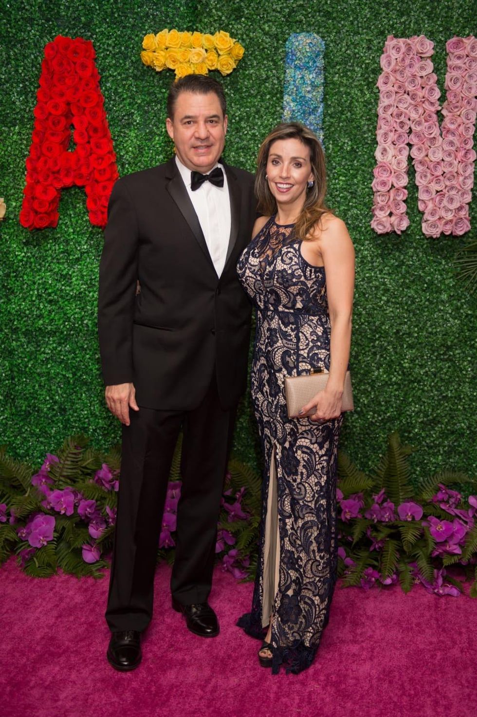 Mauricio Vallejo, Liliana Molina at Latin American Experience Gala