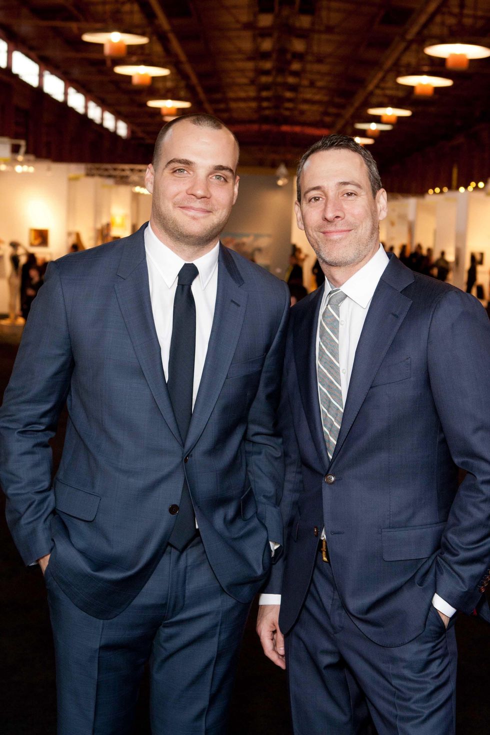 Max Fishko and Jeffery Wainhause of the TX Contemporary Fair April 2013