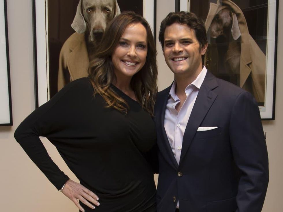 Max Mara William Wegman event Richelle Willis, Jeff Ball