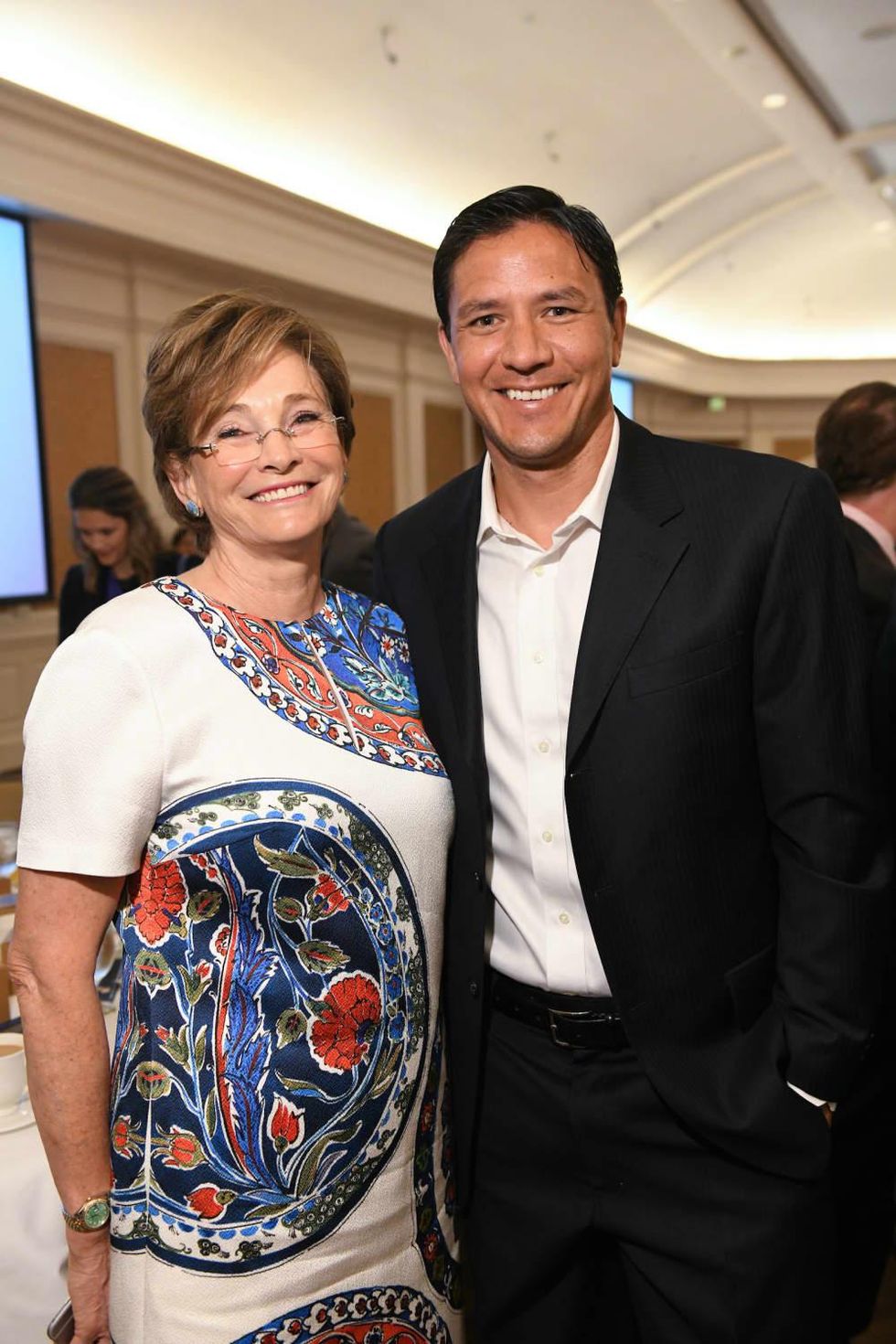 Mayor's Literacy Breakfast Bobbi Nay Brian Ching