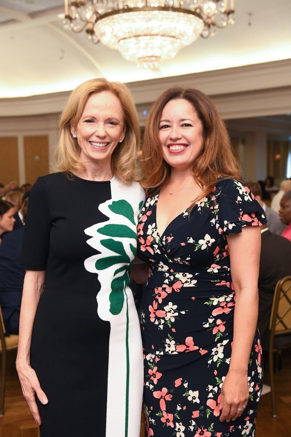 Mayor's Literacy Breakfast Susan Sarofim and Nory Angel