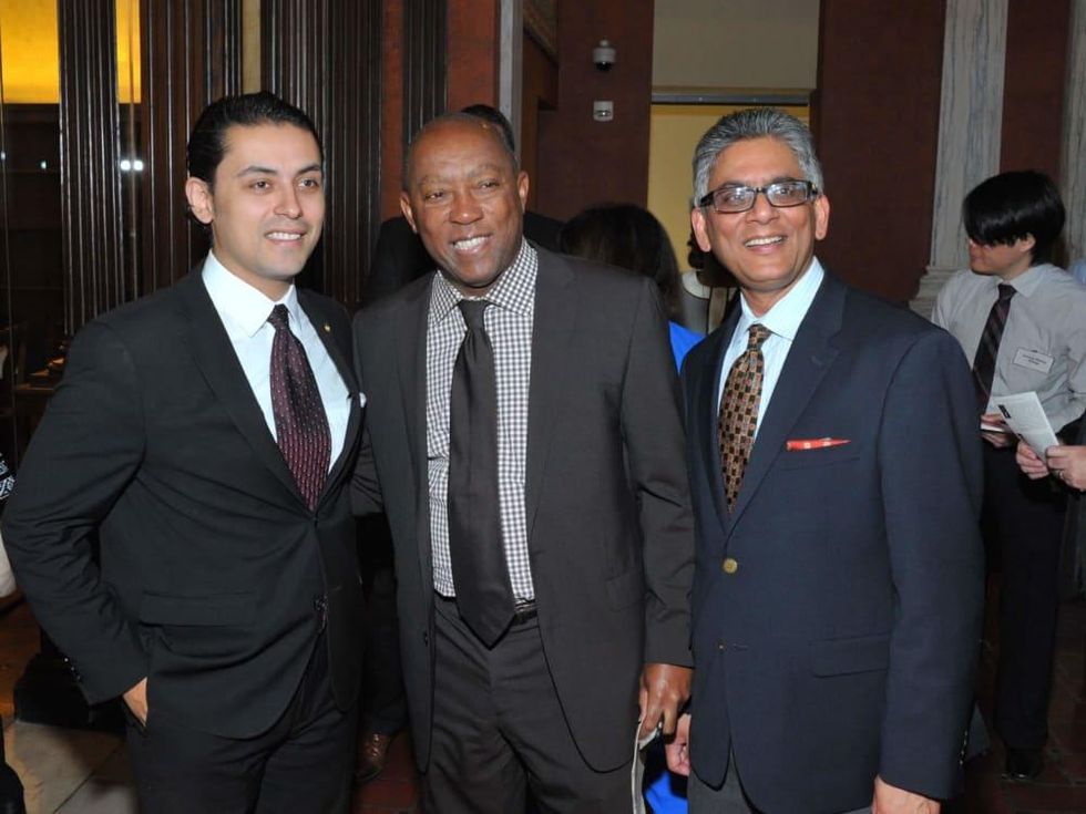Mayor Sylvester Turner at Hobby Center for Public Policy luncheon