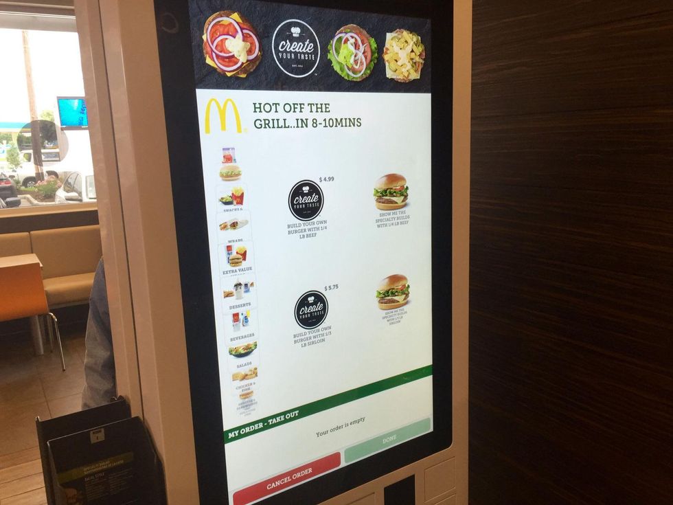 McDonald's Create Your Taste